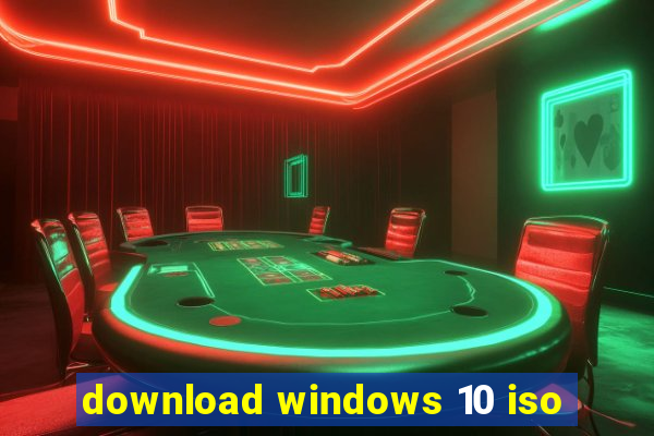 download windows 10 iso